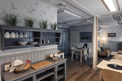 Der Frühstücksbereich