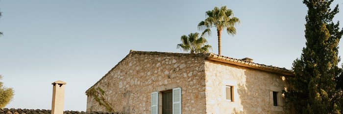 Das Gebäude der Finca Son Mola Vell