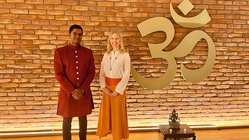 ayurveda-abend-berlin-dr.vignesh-katha Dr. Vignesh Devraj und Katharina Hegemann bei Ayurveda Abend Berlin