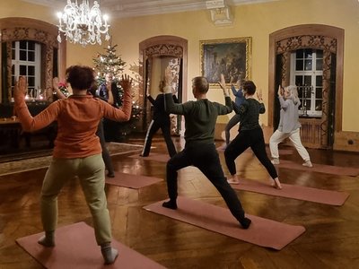 Gemeinsam üben im Schloss Melschede