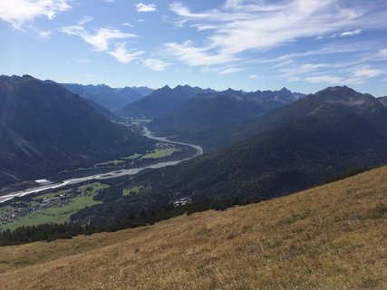 Der Lech von der Gaichtspitze aus