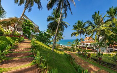 Genießen Sie einen morgendlichen Spaziergang durch den herrlichen Garten des Bethsaida Hermitage