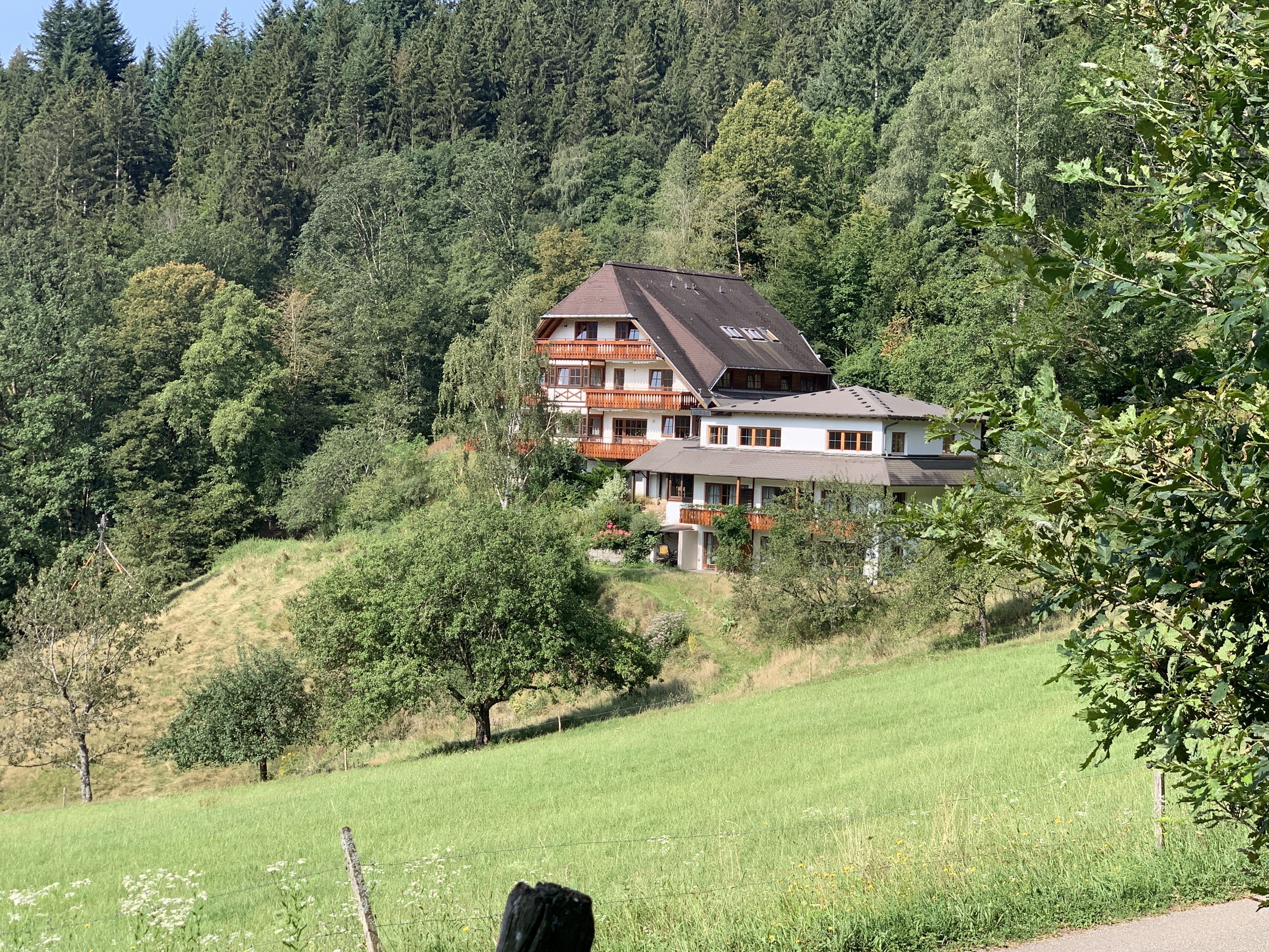 Ein Haus am Waldrand