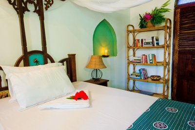 Das Zimmer Aloe Vera lädt zum entspannen ein