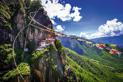 Das Tiger's Nest oder Taktshang - atemberaubendes Kloster im Parotal auf Ihrer Trekkingreise
