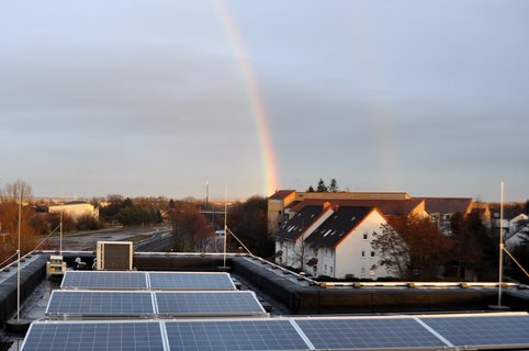 Seit 2014 arbeitet das NEUE WEGE Team in einem ökologisch optimierten Büroneubau