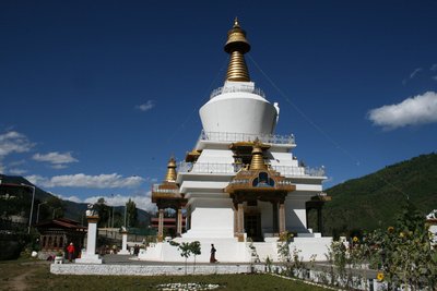 In Thimpu die Memorial Chorten