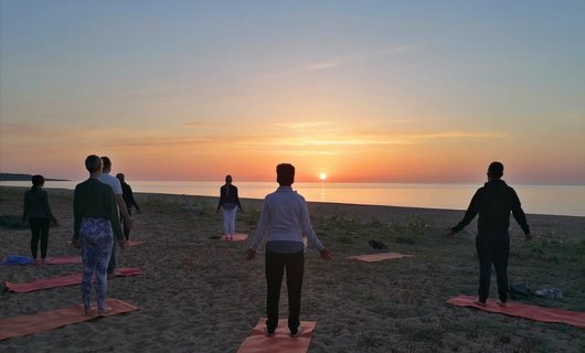 Yoga im Sonnengang, was gibt es schöneres?