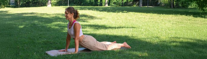 Yogalehrerin Bianca Weber