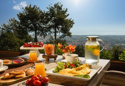 Frühstück mit Weitblick