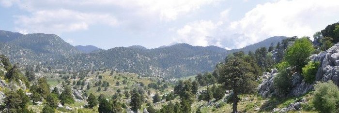 Wanderweg an der Lykischen Küste der Türkei