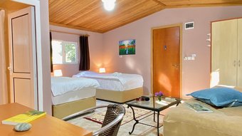 Ein Zweitbettzimmer im Seminarhaus Lykia Ein Zweitbettzimmer im Seminarhaus Lykia