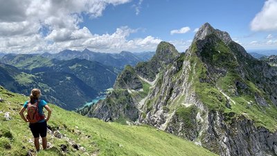 Eine Wanderung bei strahlendem Sonnenschein
