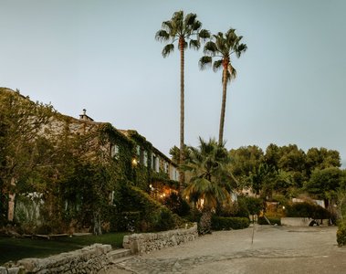 Abendstimmung auf der Yoga Finca