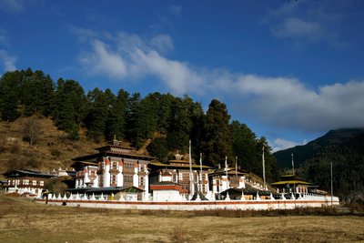 Eines der ältesten buddhistischen Tempel und Klöster Bhutans: Jambay Lhakhang 
