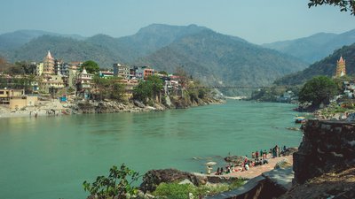 Der Fluss Ganges ist die heilige Lebensader Indiens