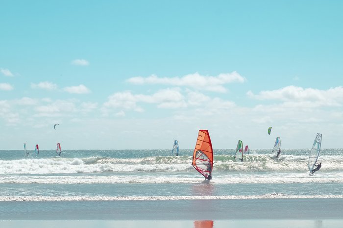 Kitesurfer in Portugal