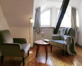 Gaube im Haus am Watt Zimmer Nummer 11