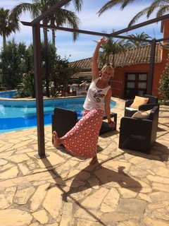 Eine wunderbare Reise hatte Yogalehrerin Birgit Hegemann zusammen mit den Teilnehmern im Hotel Galanias