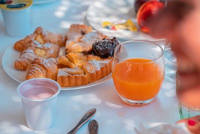 Das vielfältige Frühstück im Hotel Galanias