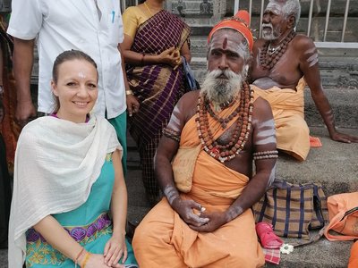 Treffen mit einem Sadhu