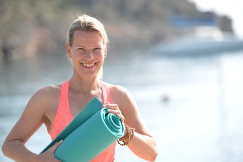 NEUE WEGE Yogalehrerin Kerstin Franke