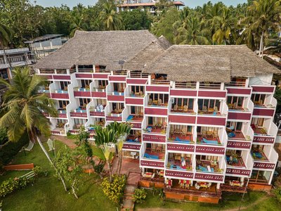 Das Soma Palmshore umgeben von Palmen