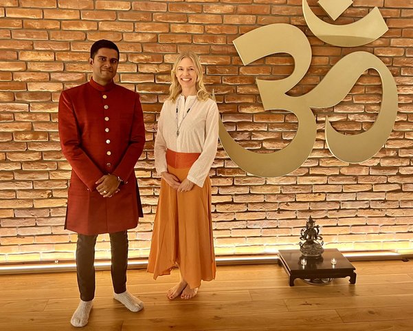 Dr. Vignesh und Katharina Hegemann