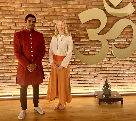Dr. Vignesh und Katharina Hegemann