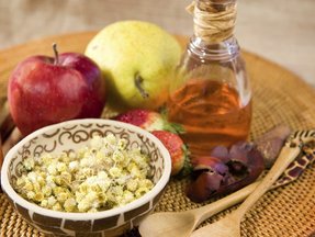 Ayurvedisches Equipment für eine Behandlung