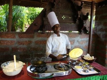 Ayurvedische Küche im Somatheeram Ayurvedic Health Resort