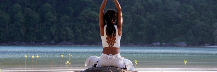 Yogalehrerin Tanja Sailer