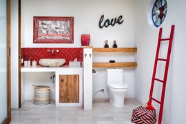 Das Lovers Badezimmer für Verliebte