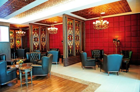 Die First Class Lounge im Emirates Terminal in Dubai