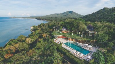 Blick auf die Anlage des Kamalaya Blick auf die Anlage des Kamalaya