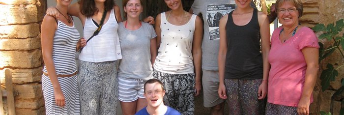 Schönes Gruppenbild bei der Finca Son Verd von Doris Couvreur