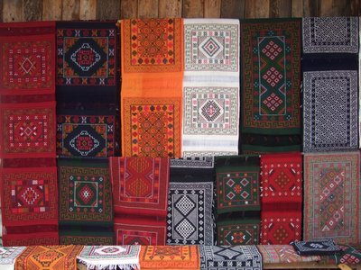 Die farbenfrohen Teppiche Bhutans 