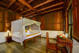 Zimmer in einem der traditionellen Kerala-Häuser