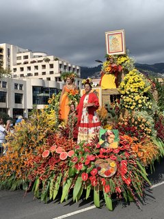 Die bunte Blumenparade in Funchal