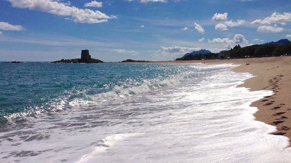 Der Strand Torre di Bari lädt zum Träumen ein