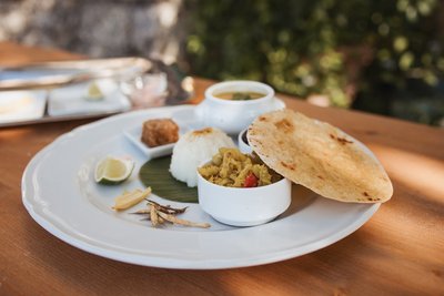 Probieren Sie die leckeren ayurvedischen Gerichte