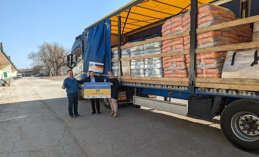 Hilfsprojekt für die Ukraine in München