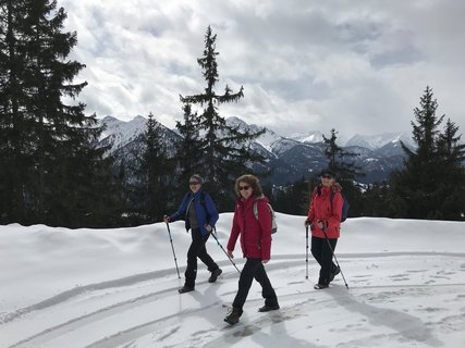 Schneeschuhwanderungen im Lechtal in Tirol 