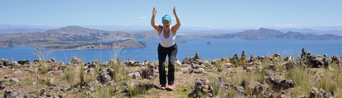 Yogalehrerin Birgitta Kürtös