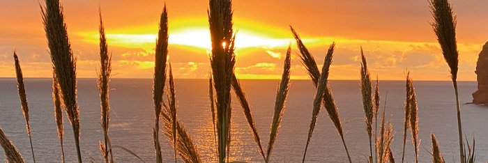 Traumhafter Sonnenuntergang über dem Atlantischen Ozean