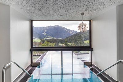 Abkühlung inmitten der Berge