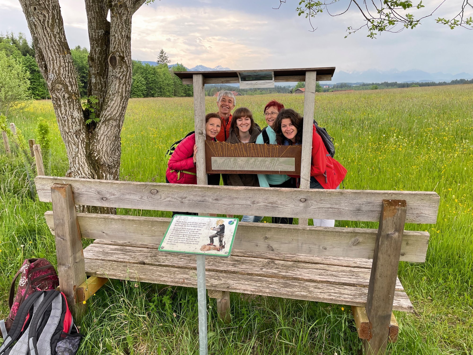 Für ein Gruppenfoto ist immer Zeit gewesen!
