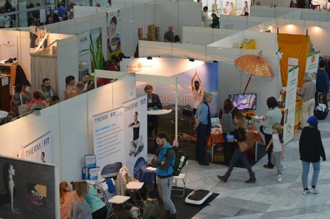 Besuchen Sie uns bei unserem Stand bei der Yoga World in München.