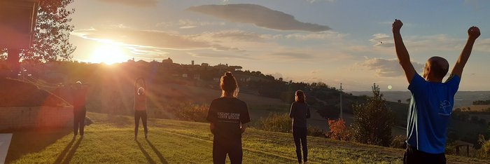 Genießen Sie von der Villa Garulli aus den Sonnenuntergang
