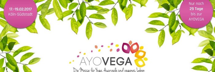 Besuchen Sie NEUE WEGE auf der AYOVEGA in Köln vom 17.-19. Februar 2017